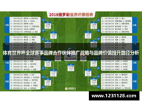 体育世界杯全球赛事品牌合作伙伴推广战略与品牌价值提升路径分析